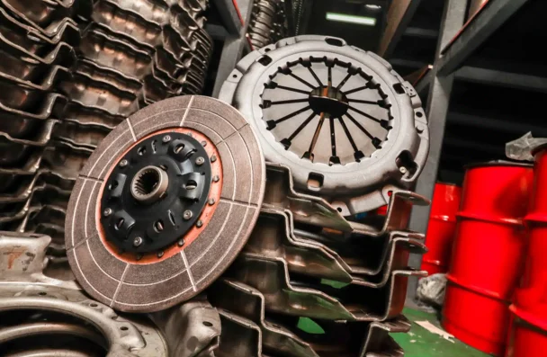 Image showing clutch parts, emphasizing the importance of clutch maintenance for optimal vehicle performance.